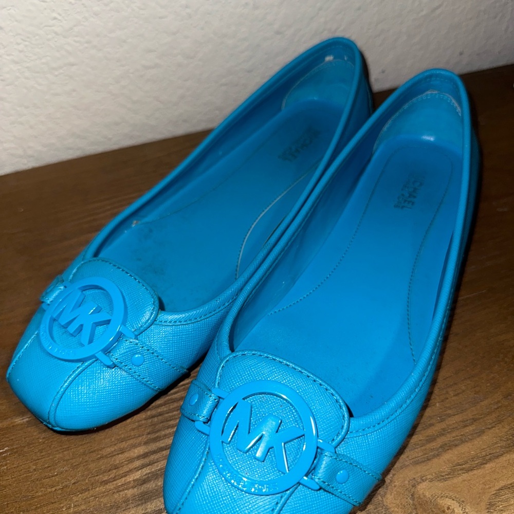 Michael Kors Vibrant Blue Flats